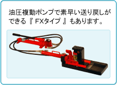 今野製作所　イーグル　特殊用途タイプ　爪つきジャッキ　送り台つきジャッキ F-60TL F-100TL F-200TL